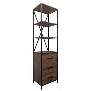 Пенал напольный Comforty Лофт 55 Дуб тёмно-коричневый 00-00012090CF Пенал напольный Comforty Лофт 55 Дуб тёмно-коричневый 00-00012090CF