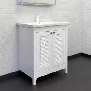 Тумба напольная Comforty Классик 70 с раковиной Como 70 Белый матовый 00-00013804CF