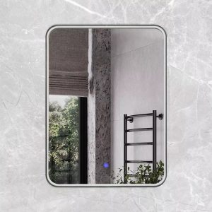 Зеркало Comforty Сириус 60 LED IC-подсветка холодный свет, сенсор Черный матовый 00-00014194CF Зеркало Comforty Сириус 60 LED IC-подсветка холодный свет, сенсор Черный матовый 00-00014194CF