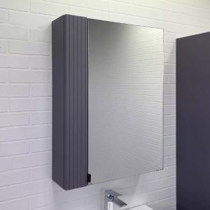 Шкаф зеркальный Comforty Лима 60 Антрацит 00-00019425CF Шкаф зеркальный Comforty Лима 60 Антрацит 00-00019425CF