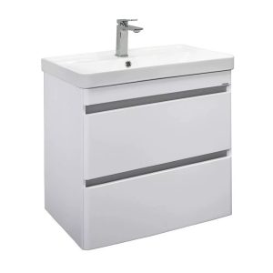 Тумба подвесная Comforty Валдай 71 с раковиной 4470 Белый матовый 00-00020838CF Тумба подвесная Comforty Валдай 71 с раковиной 4470 Белый матовый 00-00020838CF