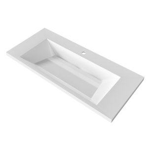 Раковина на мебель Versalia Блисс 100 Белый глянцевый 10.R01.100.000