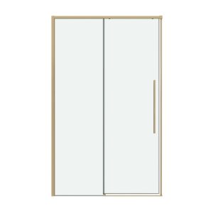 Душевая дверь Grossman Galaxy 120 Золото / Прозрачное 100.K33.01.120.32.00