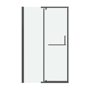 Душевая дверь Grossman Pragma 110 Графит / Прозрачное 100.K33.03.110.42.00