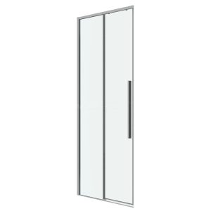 Душевая дверь Grossman Galaxy 100 Хром / Прозрачное 1/2.K33.01.10.10.00