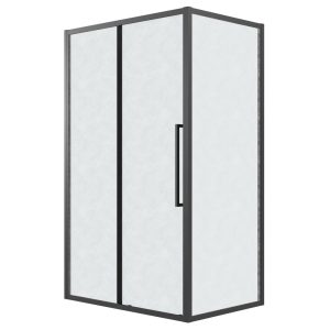 Душевой уголок Grossman Cosmo 110х100 левый Черный / Шиншила 120.K33.02.1110.21.02 Душевой уголок Grossman Cosmo 110х100 левый Черный / Шиншила 120.K33.02.1110.21.02