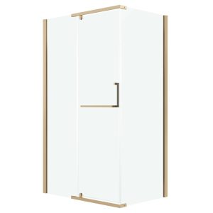 Душевой уголок Grossman Pragma 100х80 Золото / Прозрачное 120.K33.03.1080.32.00