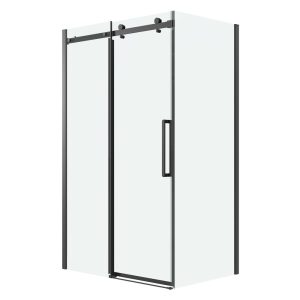 Душевой уголок Grossman Classic 100х100 Черный / Прозрачное 120.K33.04.1010.21.00