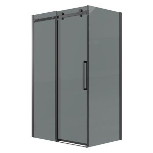 Душевой уголок Grossman Classic 100х100 Черный / Тонированное 120.K33.04.1010.21.10