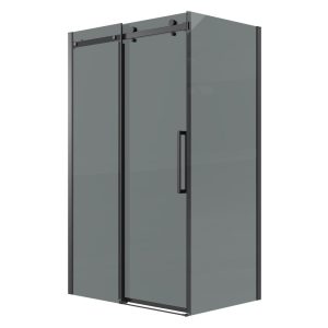 Душевой уголок Grossman Classic 100х90 Черный / Тонированное 120.K33.04.1090.21.10