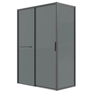 Душевой уголок Grossman Style 130х100 Черный / Тонированное 120.K33.05.1310.21.10