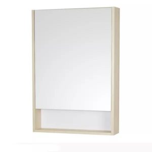 Шкаф зеркальный Aquaton Сканди 55 Белый / Дуб Верона 1A252102SDB20 Шкаф зеркальный Aquaton Сканди 55 Белый / Дуб Верона 1A252102SDB20