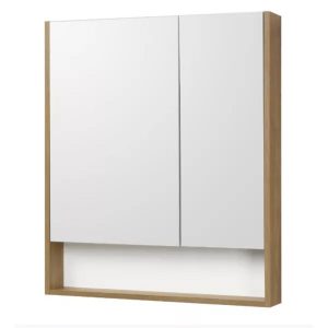 Шкаф зеркальный Aquaton Сканди 70 Белый / Дуб рустикальный 1A252202SDZ90 Шкаф зеркальный Aquaton Сканди 70 Белый / Дуб рустикальный 1A252202SDZ90