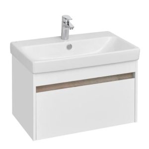 Тумба подвесная Aquaton Марти 70 с раковиной Адриана Ясень шимо 1A2675K0MY010