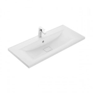 Раковина на мебель Aquaton Айрис 100 Белый глянцевый 1A73273KAG010