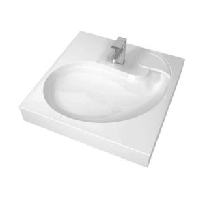 Раковина над стиральной машиной Uperwood Comforty 60 Белый 291021038