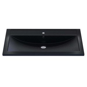 Раковина на мебель Uperwood Foster Quartz 90 Черный матовый 291030042
