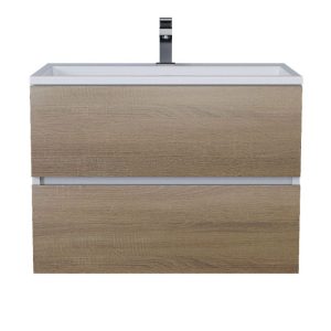 Тумба подвесная Uperwood Barsa 70 Белый / Дуб сонома 2930205156