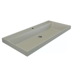 Раковина на мебель Uperwood Classic Quartz 100 Бежевый матовый 293020637