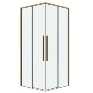 Душевой уголок Grossman Galaxy 100х100 Золото / Прозрачное 300.K33.01.1010.32.00 Душевой уголок Grossman Galaxy 100х100 Золото / Прозрачное 300.K33.01.1010.32.00