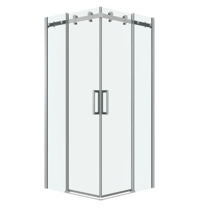 Душевой уголок Grossman Classic 100х100 Хром / Прозрачное 300.K33.04.1010.10.00