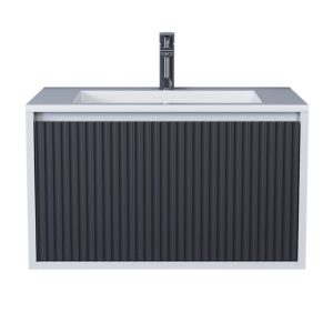 Тумба подвесная Uperwood Next Premium 70 Белый / Графит 3930205150