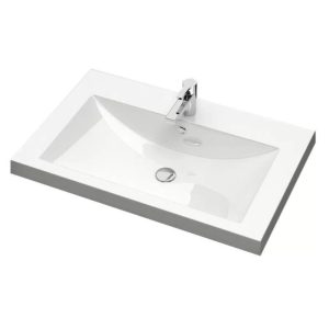 Раковина на мебель Uperwood Eva 74,5 Белый глянцевый 4548340003