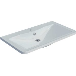 Раковина на мебель Madera Адель 80 Белый глянцевый 4627173210249