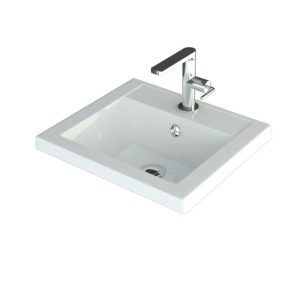 Раковина на мебель Madera Alice 40 Белый глянцевый 4627173210287