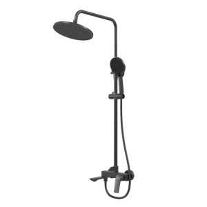 Душевая система Grossman Galaxy с изливом Черный матовый 500.K35.01.210 Душевая система Grossman Galaxy с изливом Черный матовый 500.K35.01.210