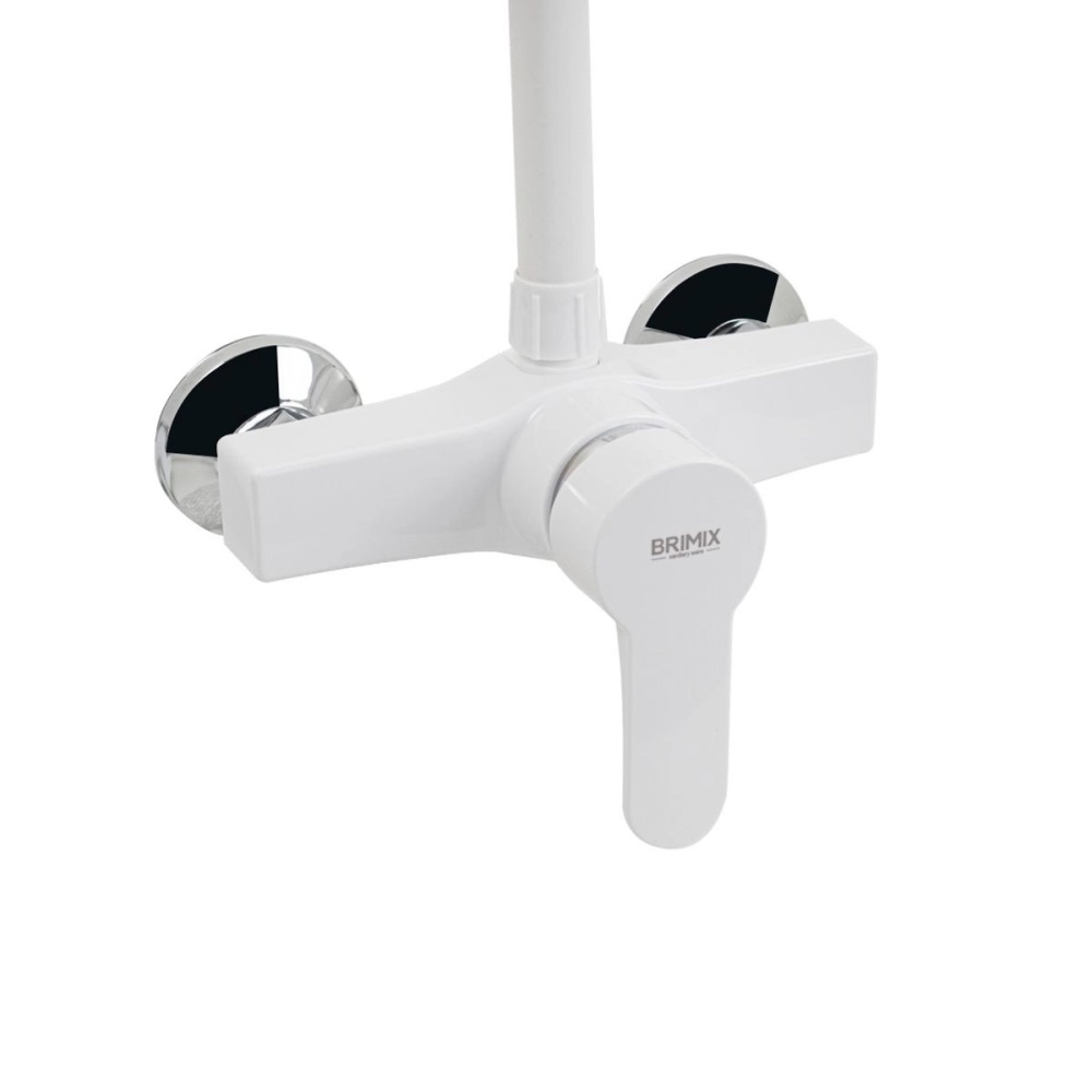 Душевая система Санакс Brimix Белый матовый 5943 Душевая система Санакс Brimix Белый матовый 5943 — изображение 3