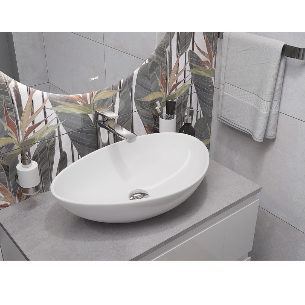 Столешница Cersanit Stone 80 Серый 64186 Столешница Cersanit Stone 80 Серый 64186 — изображение 3