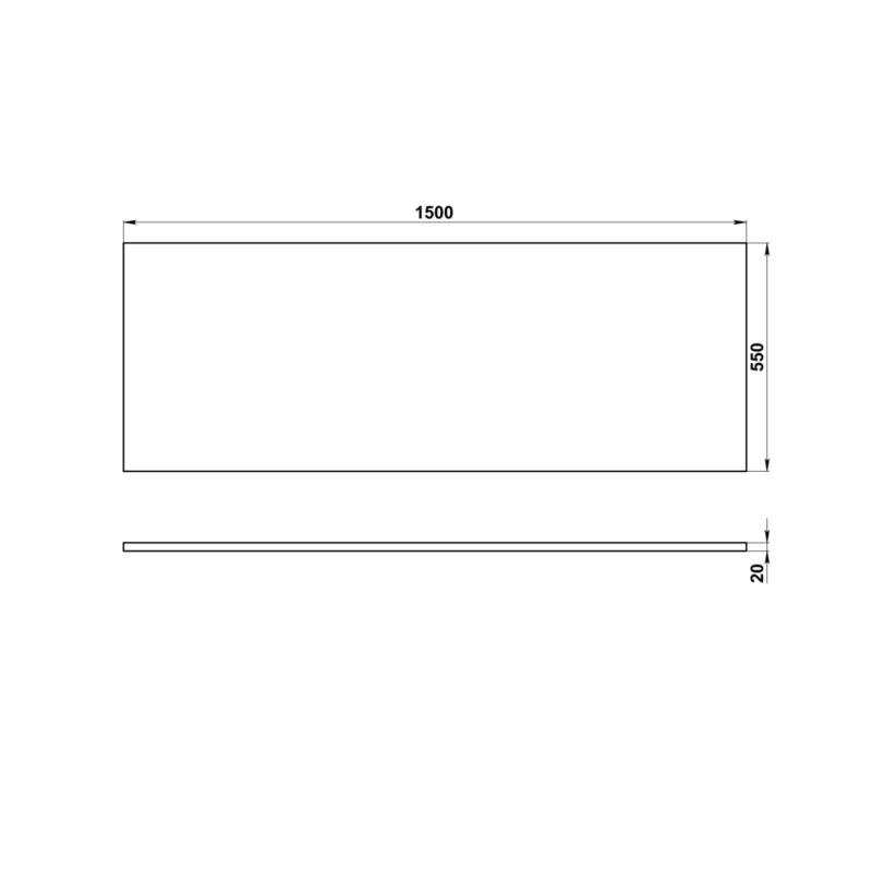 Панель фронтальная Cersanit Nature 150 Белый 64255 Панель фронтальная Cersanit Nature 150 Белый 64255 — изображение 3