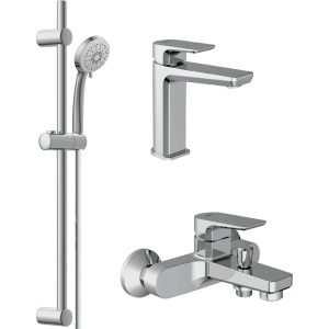 Комплект смесителей Cersanit Nature Хром глянцевый 64514