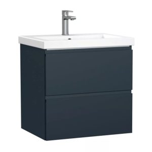 Тумба подвесная Cersanit Moduo 55,3 Темно-серый матовый 69346