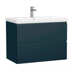 Тумба подвесная Cersanit Moduo 74,4 Темно-серый матовый 69347