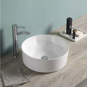 Раковина накладная Comforty 41 Белый глянцевый 78258