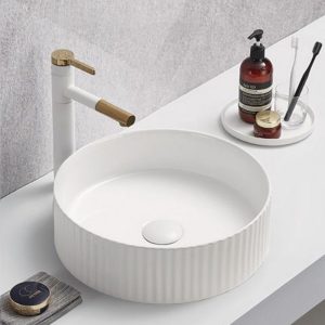 Раковина накладная Comforty 36 Белый глянцевый 78728