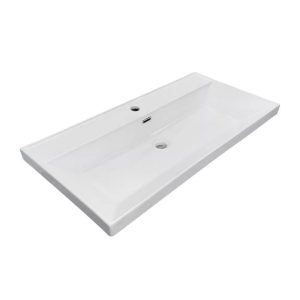 Раковина на мебель Comforty 90 Белый глянцевый 78857-90