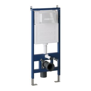 Инсталляция Grossman для скрытого монтажа унитаза + клавиша смыва Pragma Белый глянцевый 97.03.000