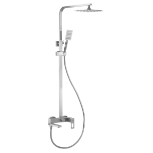 Душевая система Fashun с изливом Сатин A52417C