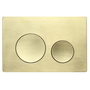 Клавиша смыва Azario New Золото матовое AZ-003.05