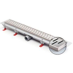 Душевой лоток Azario Medium 75 Хром AZ-CH 750 M