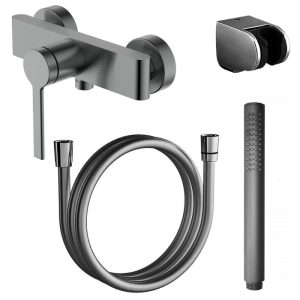 Смеситель для душа Azario Vincente Графит AZ-VRZ338326AJ