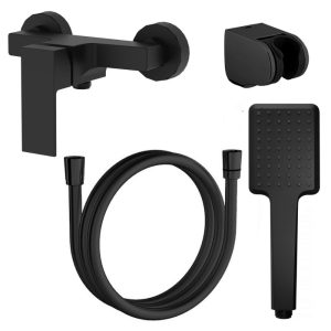 Смеситель для душа Azario Eddie Черный матовый AZ-WQY338207PA