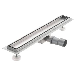 Душевой лоток Tim Bad 120 под плитку Хром матовый BAD4512002