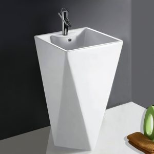 Раковина напольная Comforty 48 Белый глянцевый CF1156