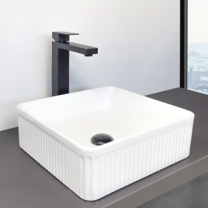 Раковина накладная Comforty 38 Белый глянцевый CF178608X