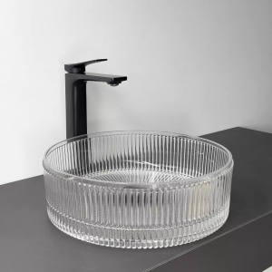 Раковина накладная Comforty 39 Прозрачный CF21002S