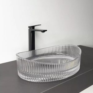 Раковина накладная Comforty 50 Прозрачный CF22401